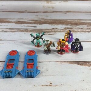 Akedo Ultimate Arcade Warriors Lot of 5 Figures w/ Battle Controllers Used